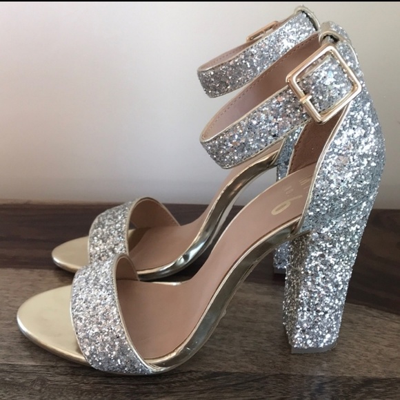 Silver Mix No. 6 Heels - Picture 2 of 7